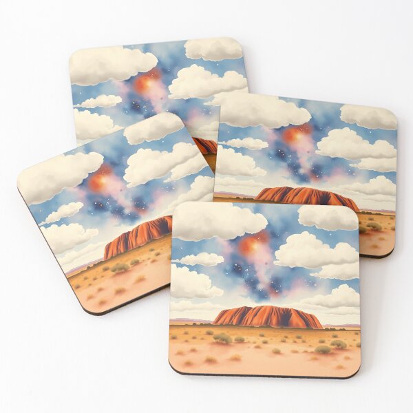 Item preview, Watercolor Galaxy Uluru designed and sold by sharon1210.