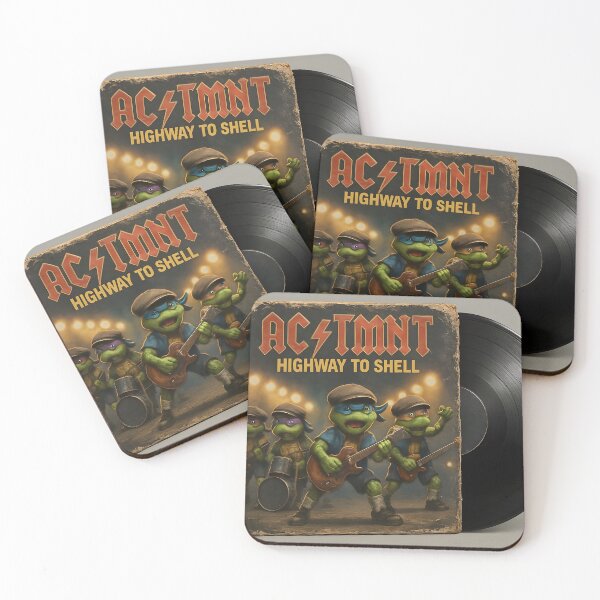 Item preview, Album Cover Parody: AC/TMNT Highway to Shell designed and sold by MatureProcure.