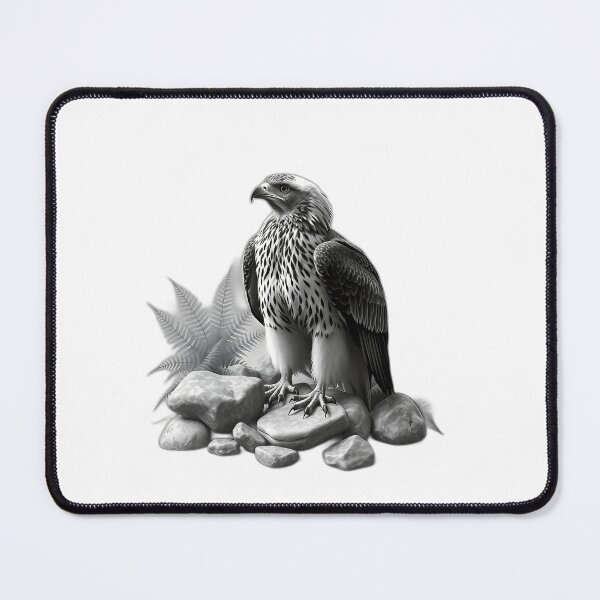 Item preview, Common Buzzard with Stones and Ferns designed and sold by sharon1210.