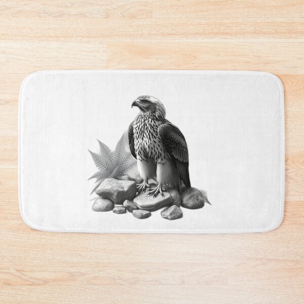 Item preview, Common Buzzard with Stones and Ferns designed and sold by sharon1210.