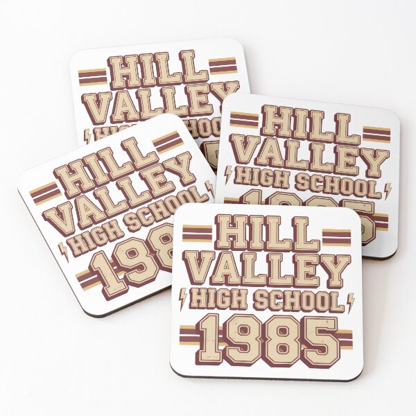 Item preview, Hill Valley High School 1985 - Back To The Future designed and sold by graphic-genie.