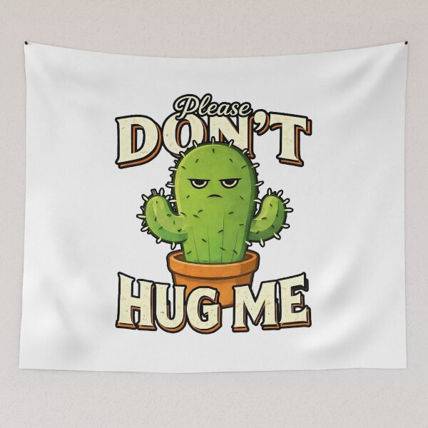 Item preview, Please Don't Hug Me designed and sold by Deaklaszlo.