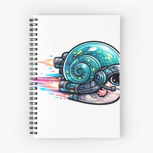 Item preview, Speedrunning Cyber Snail designed and sold by jgvisualarts.