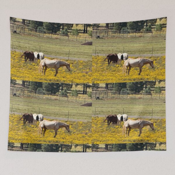 Item preview, Grazing Horses by ElitebyElise designed and sold by ElitebyElise.