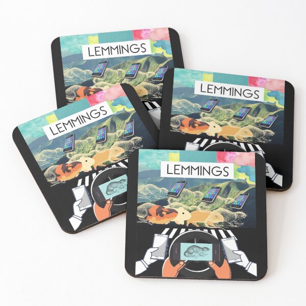 Item preview, Lemmings With Smartphones designed and sold by Flirt-Teez.
