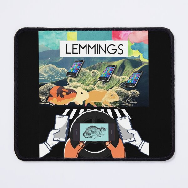 Item preview, Lemmings With Smartphones designed and sold by Flirt-Teez.