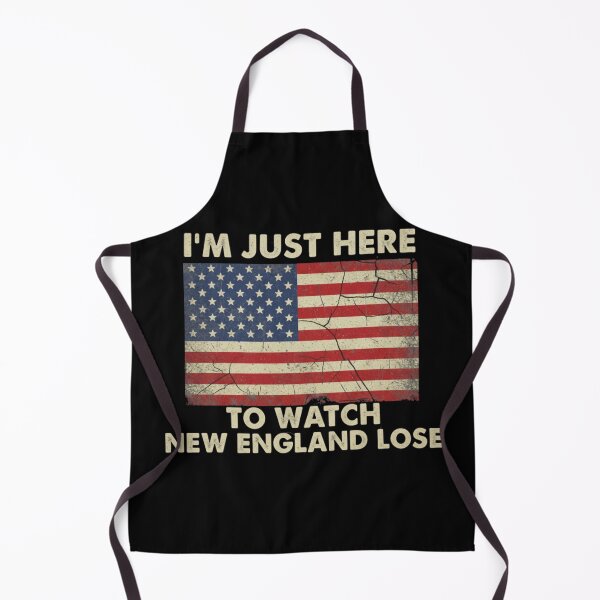Item preview, I´m Just Here to Watch New England Lose funny qoute designed and sold by Meryem Mamouni.