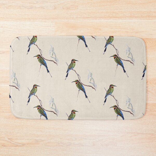 Item preview, Rainbow Bee-eater (Merops ornatus) - Vintage Bird Illustration by John Gould (1840s) designed and sold by karwilberevivalcollection.