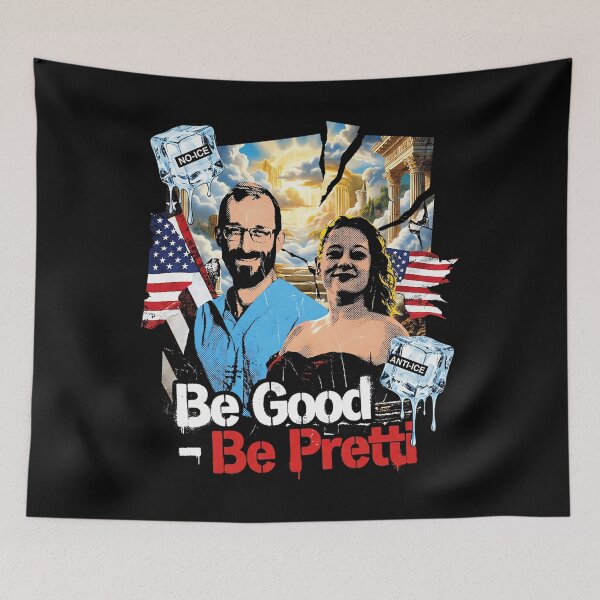 Item preview, Be Good Be Pretti Justice For Alex Pretti designed and sold by redderkunziee.