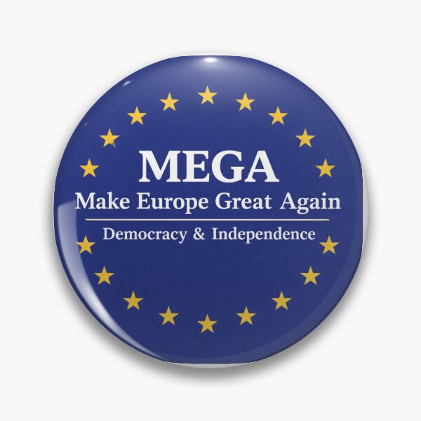 Artikelvorschau, MEGA – Make Europe Great Again | Democracy & Independence entworfen und verkauft von kiwiossi53.
