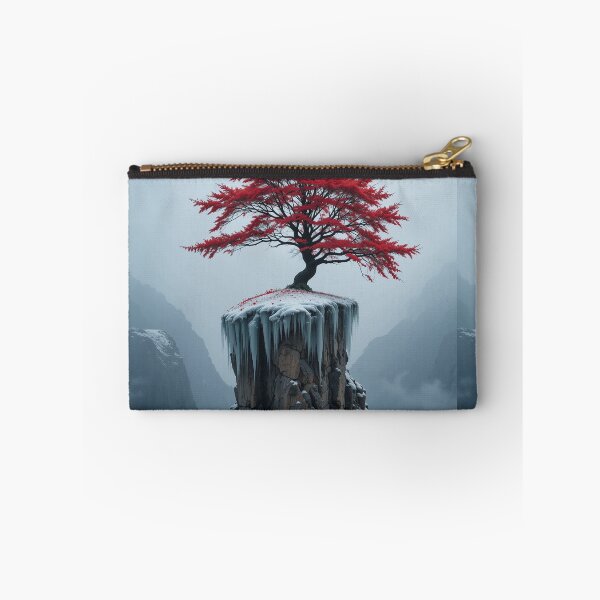 Item preview, Crimson Tree Above the Ice designed and sold by PixelVibe782.