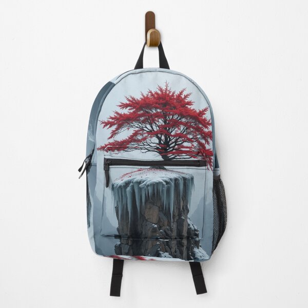 Item preview, Crimson Tree Above the Ice designed and sold by PixelVibe782.