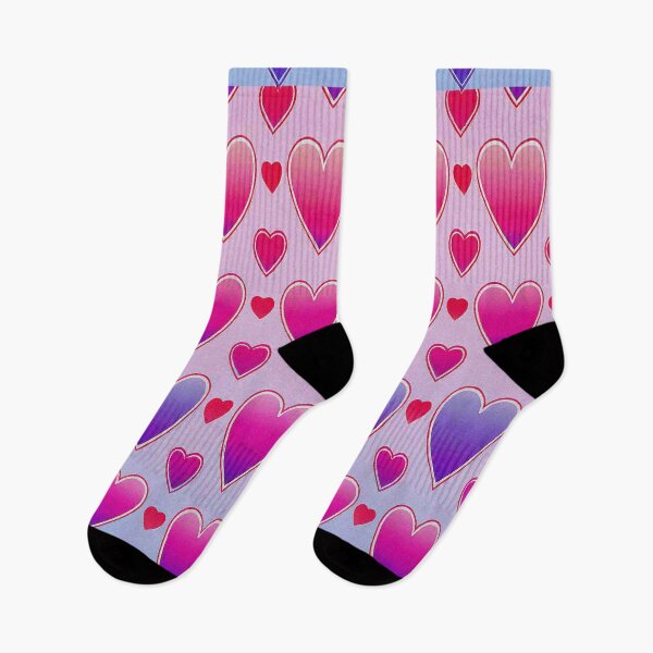 Item preview, Pink and Purple Hearts Pattern. designed and sold by Giulivo Store Graphic.