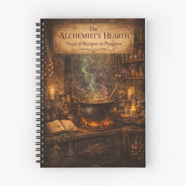 Item preview, The Alchemist’s Hearth – Magical Recipes in Progress designed and sold by fairmaiden7.