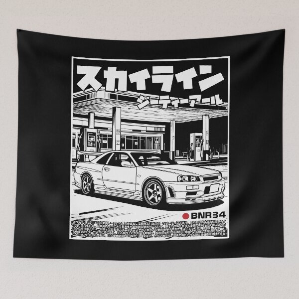 Item preview, Skyline R34 GTR designed and sold by idrdesign.