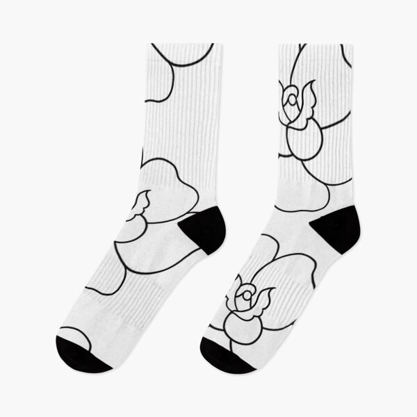 Item preview, Simple Rose (Black on White) designed and sold by IzoIno.