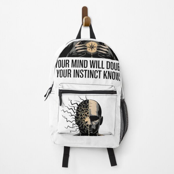 Item preview, Your Mind Will Doubt Your Instinct Knows designed and sold by tiendaNomada.