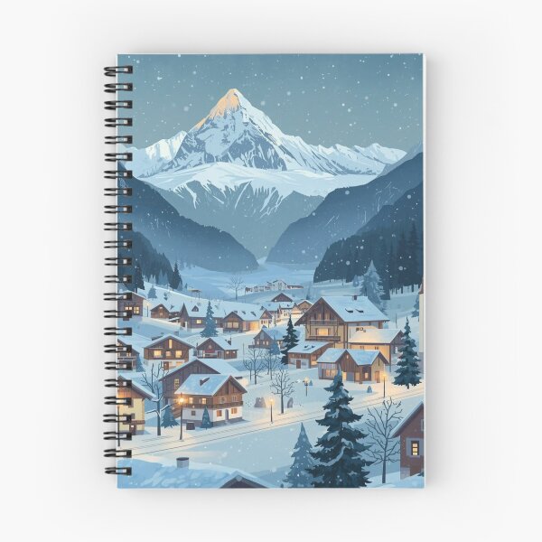 Item preview, Houses in the winter designed and sold by Anisha  Vaz.