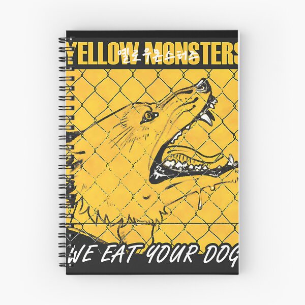Item preview, Yellow Monsters We Eat Your Dog Textless designed and sold by harridesigns.