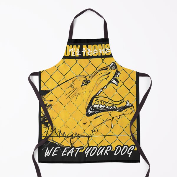 Item preview, Yellow Monsters We Eat Your Dog Textless designed and sold by harridesigns.