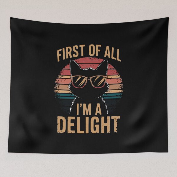 Item preview, First Of All I'm A Delight designed and sold by gilbertebooker.