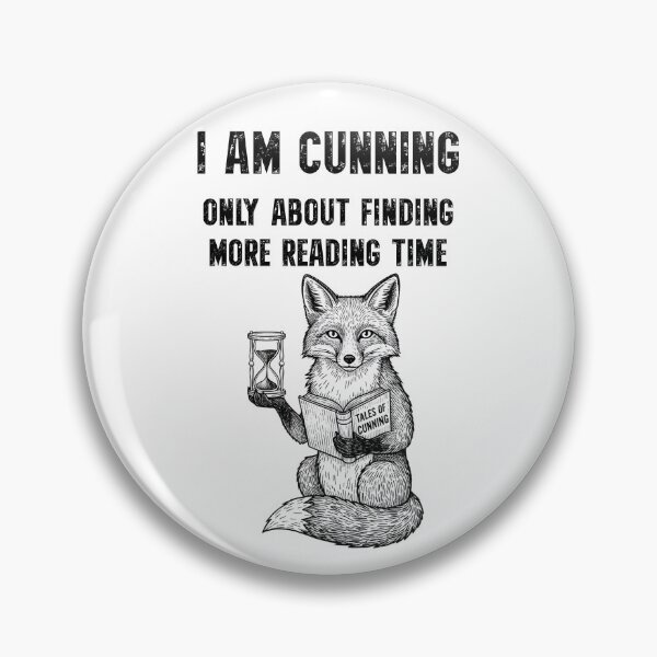 Artikelvorschau, Book Lover Shirt – I Am Cunning About Finding More Reading Time | Funny Reader Design entworfen und verkauft von Frida-Kreativ.