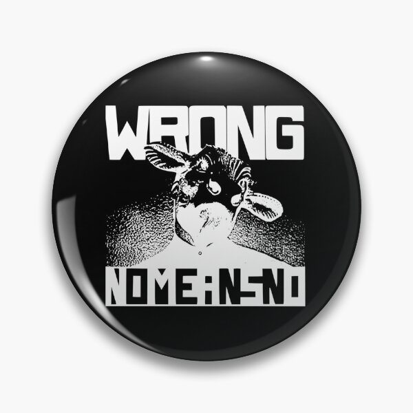 Item preview, Nomeansno (Band) Hd Logo (Ver. 3) designed and sold by WaglPrints.
