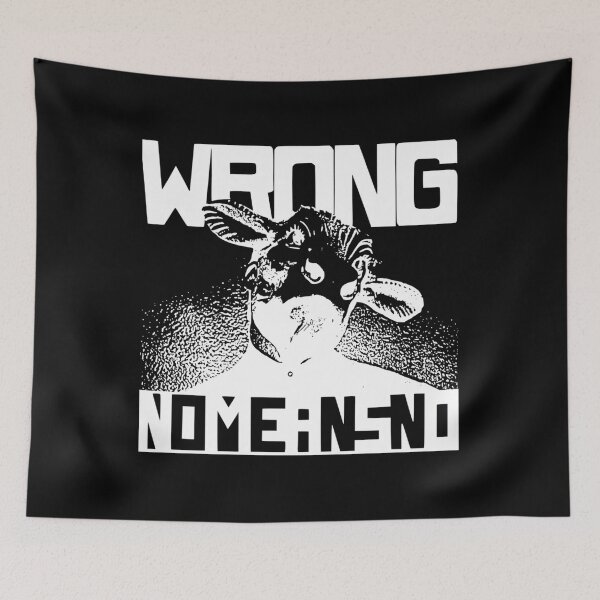 Item preview, Nomeansno (Band) Hd Logo (Ver. 3) designed and sold by WaglPrints.