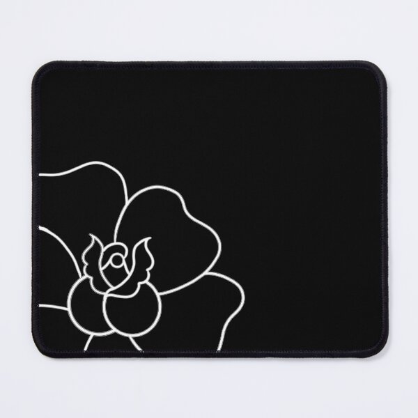 Item preview, Simple Rose (white on Black) designed and sold by IzoIno.