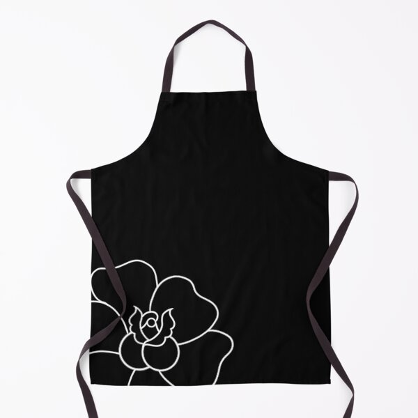 Item preview, Simple Rose (white on Black) designed and sold by IzoIno.