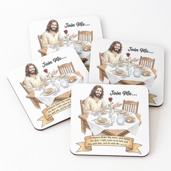 Item preview, Jesus Invites You To Join Him designed and sold by Lion and Lamb Design.