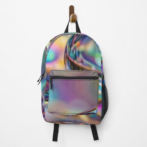 Item preview, Dreamy Refraction Macro Droplet – Soft Rainbow Abstract designed and sold by B-Russ-Stuff.