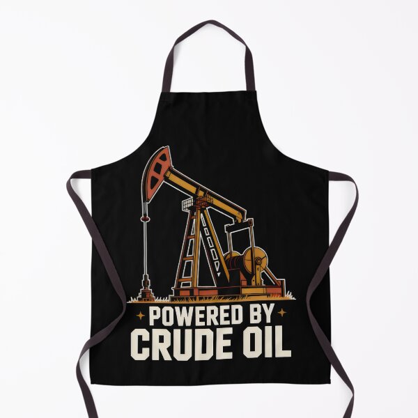 Item preview, Powered By Crude Oil Vintage Industrial Pump Jack designed and sold by SplashTastic.