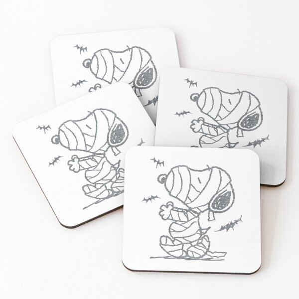 Item preview, Peanuts - Snoopy Mummy And Bats  designed and sold by DouglAara.