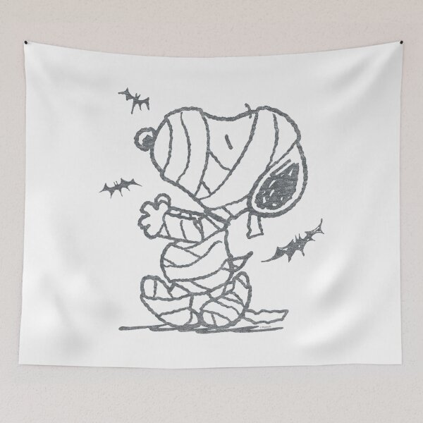 Item preview, Peanuts - Snoopy Mummy And Bats  designed and sold by DouglAara.