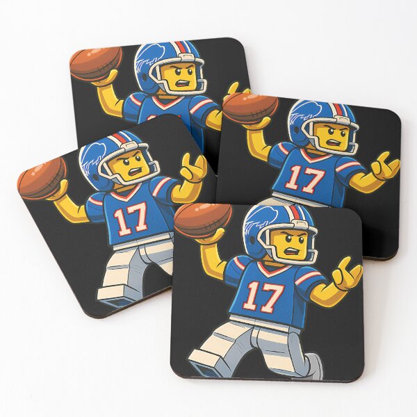 Item preview, Block Allen american footbal designed and sold by PixelWixel.