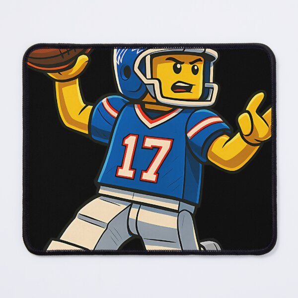 Item preview, Block Allen american footbal designed and sold by PixelWixel.