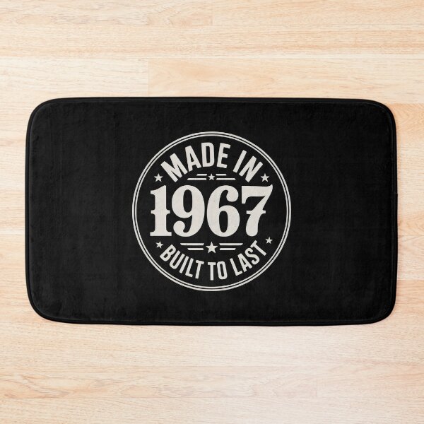 Item preview, Made In 1967 Built To Last Vintage Birthday Badge designed and sold by SplashTastic.