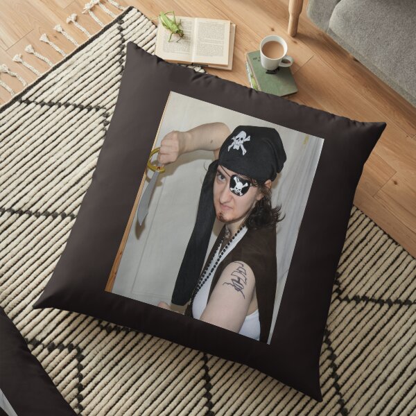 Pirate De Leon Floor Pillow