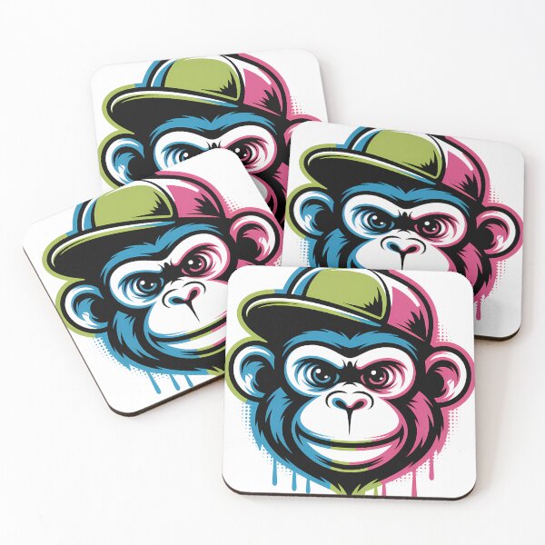 Item preview, Urban Monkey Streetwear Art – Funky Ape Graphic designed and sold by RoyesButler.