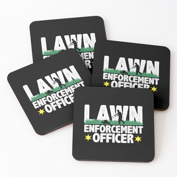 Item preview,  Lawn Enforcement Officer Funny Gardening Mowing Lover Gift Lawn Mover Design designed and sold by WorldCreator96.
