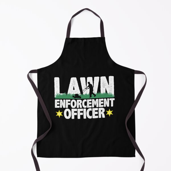 Item preview, Lawn Enforcement Officer Funny Gardening Mowing Lover Gift Lawn Mover Design designed and sold by WorldCreator96.