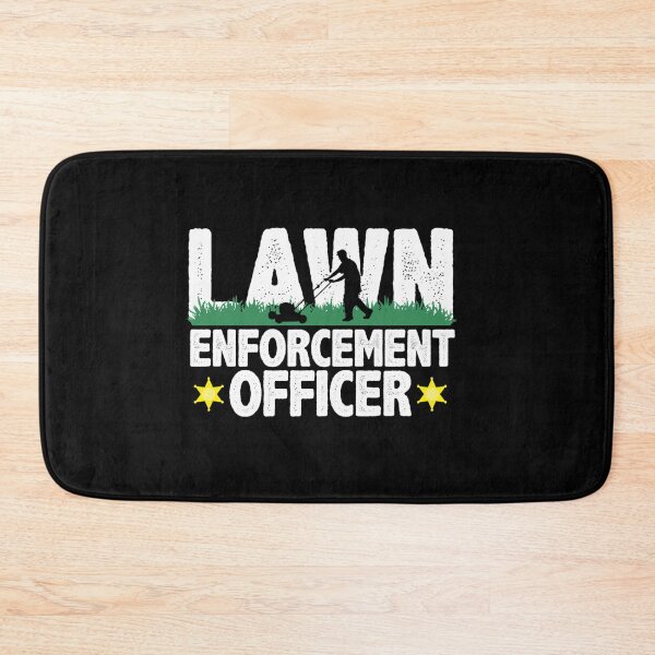 Item preview,  Lawn Enforcement Officer Funny Gardening Mowing Lover Gift Lawn Mover Design designed and sold by WorldCreator96.