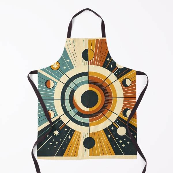 Item preview, Geometric Sun and Moon Celestial Orbit Design designed and sold by InkSmithery.