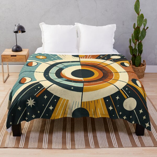 Item preview, Geometric Sun and Moon Celestial Orbit Design designed and sold by InkSmithery.