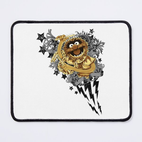 Item preview, The Muppets Gold Overlay Vintage Animal Rock Drummer designed and sold by JaidyKris.