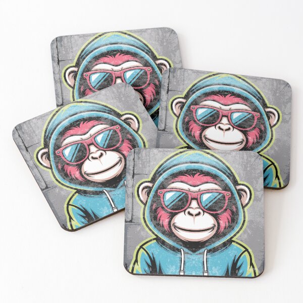 Item preview, Street Ape Cartoon Art – Funky Monkey Illustration designed and sold by RoyesButler.