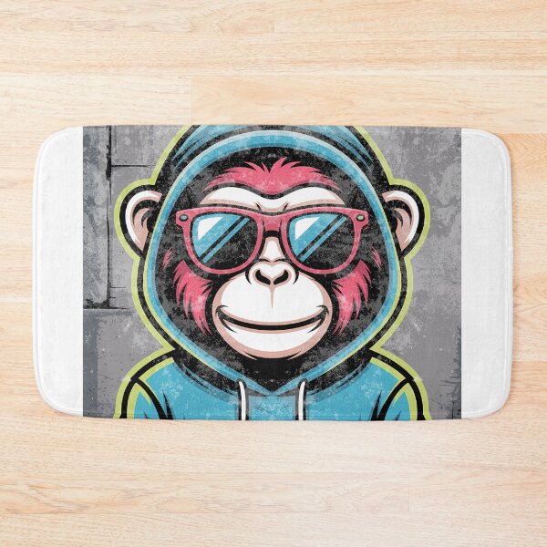 Item preview, Street Ape Cartoon Art – Funky Monkey Illustration designed and sold by RoyesButler.