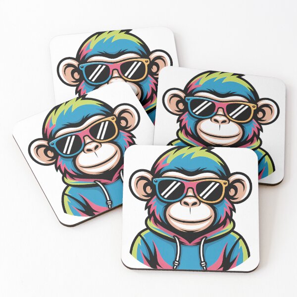 Item preview, Cool Urban Monkey – Streetwear Cartoon Design designed and sold by RoyesButler.