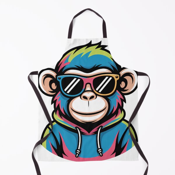 Item preview, Cool Urban Monkey – Streetwear Cartoon Design designed and sold by RoyesButler.